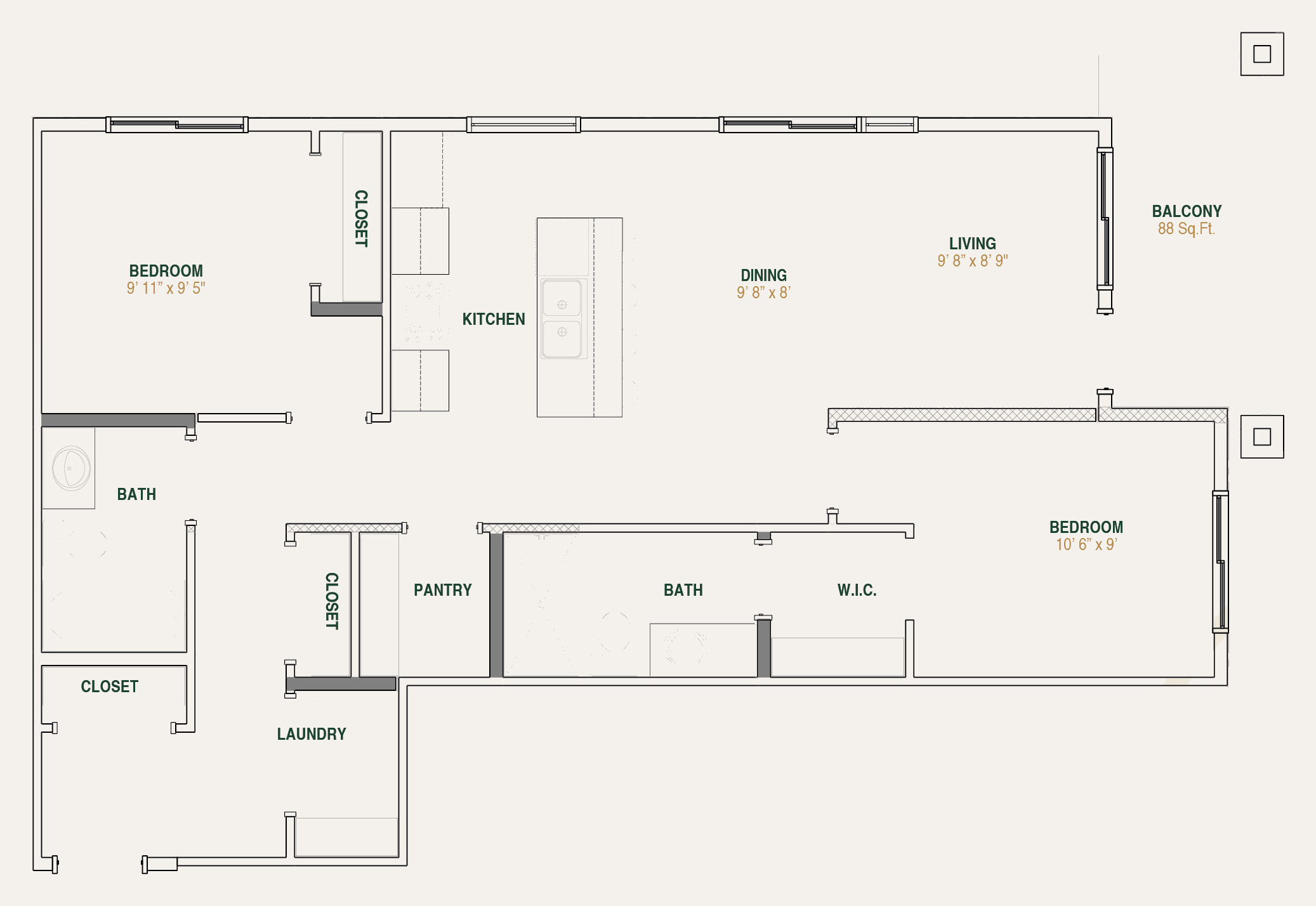 The Orchard floorplan